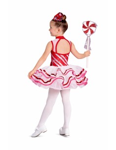Costume Ballerina Candy Caramelo Nuovo - di alta qualità, ideale per il carnevale, feste a tema ed eventi speciali. 2